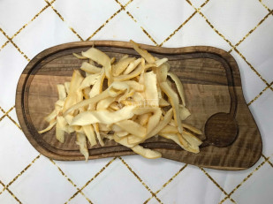 Семга соломка (фарш): Кальмар полукольца