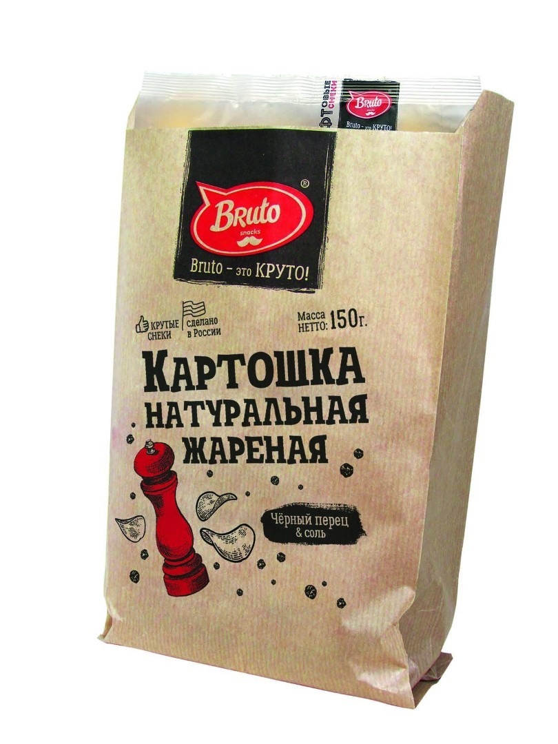 Картофель «Бруто» черный перец 130 гр. в Ульяновске
