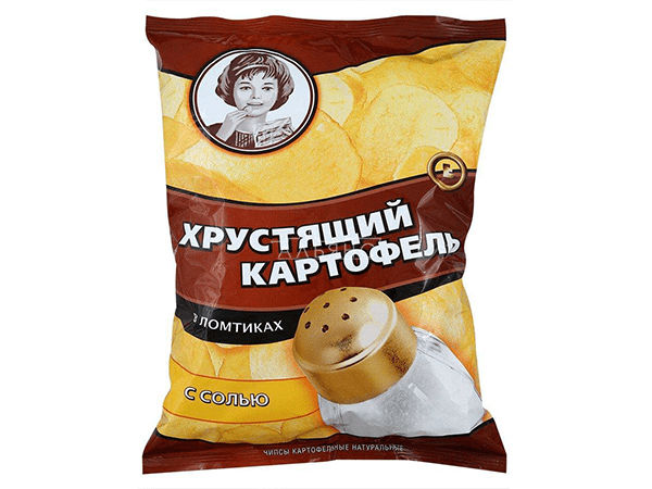 Картофельные чипсы "Девочка" 160 гр. в Ульяновске