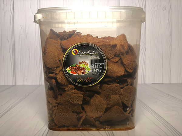 Ржаные гренки со вкусом шашлыка в Ульяновске