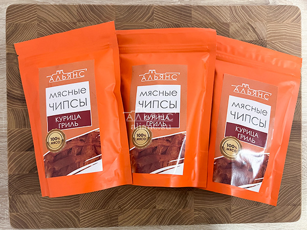 Мясо (АЛЬЯНС) вяленое курица "Гриль" 50 гр. в Ульяновске