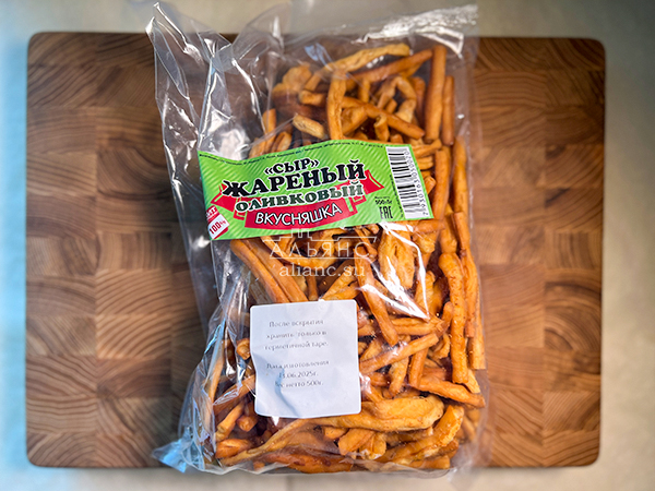 Жареный сыр "ВКУСНЯШКА" (Оливковый) 500гр. в Ульяновске