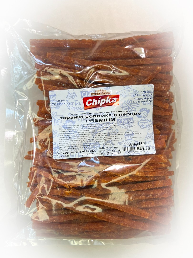 Таранка с перцем (соломка) (Chipka ПРЕМИУМ) в Ульяновске