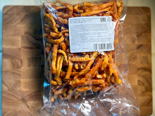 Нитка ЖАРЕНАЯ  Oktobersnack1 кг (сырный продукт) в Ульяновске