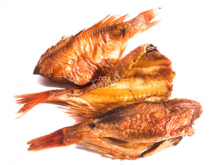 Арахис в глазури: Окунь морской холодного копчения